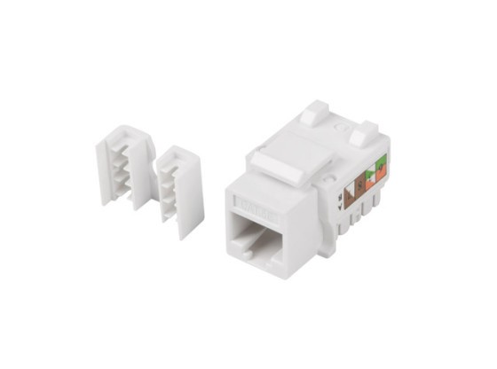 MÓDULO KEYSTONE RJ45->LSA CAT.5E UTP 90° LANBERG