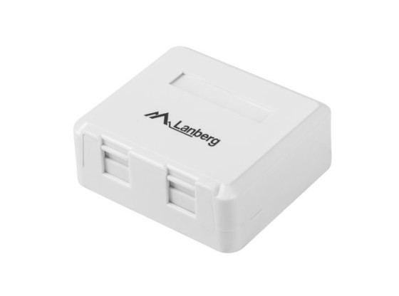 CAJA VACÍA DE MONTAJE SUPERFICIAL PARA KEYSTONE LANBERG DE 2 PUERTOS