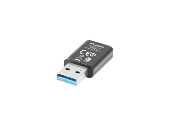 ADAPTADOR USB TARJETA DE RED INALÁMBRICA LANBERG NC-1200-WI AC1200 DOBLE BANDA