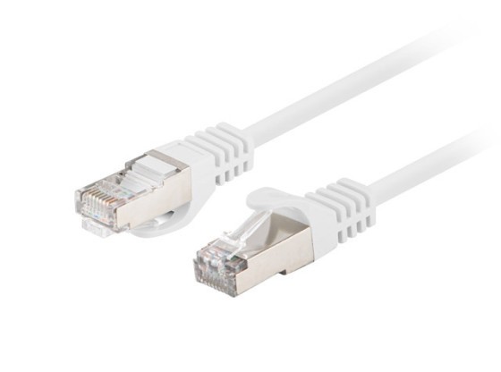PATCHCORD CAT.6 FTP 0.25M BLANCO FLUKE PASÓ LANBERG 10-PACK