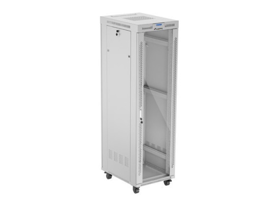 INSTALACIÓN RACK 19" 42U 600X800 GRIS PUERTA CRISTAL LCD LANBERG (PAQUETE PLANO) V2