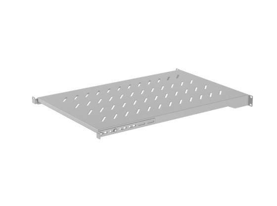 ESTANTE PARA ARMARIOS DE 19" 1000MM GRIS LANBERG (1U/483X700MM CAPACIDAD DE CARGA HASTA 25KG, MONTAJE EN 4 PUNTOS)
