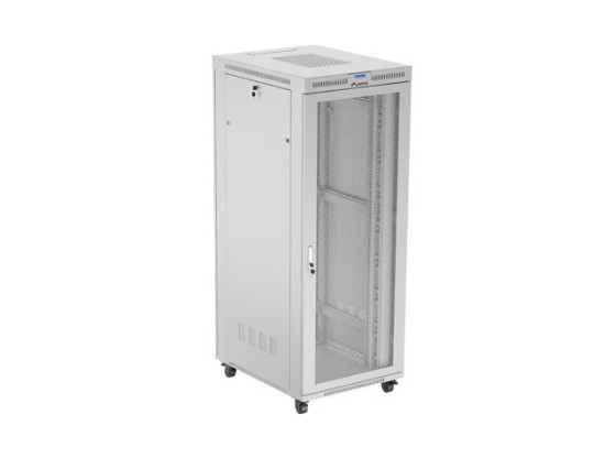 ARMARIO DE INSTALACIÓN EN RACK 19" 42U 800X1000 LCD GRIS PUERTA PERFORADA LANBERG (PAQUETE PLANO)