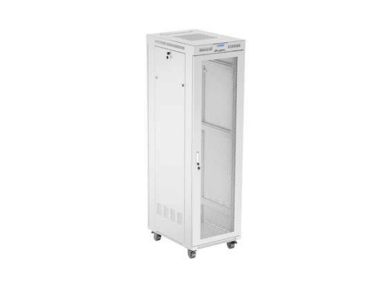 ARMARIO DE INSTALACIÓN EN RACK 19" 42U 600X800 LCD GRIS PUERTA PERFORADA LANBERG (PAQUETE PLANO)