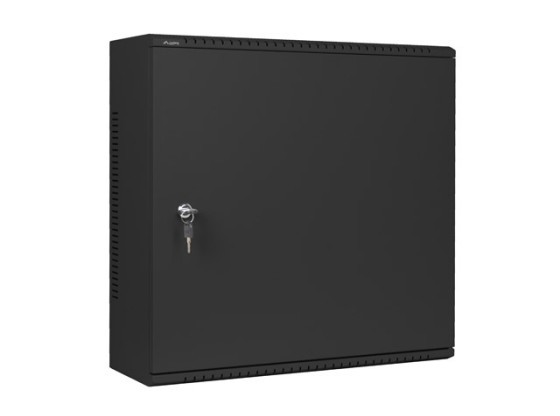 INSTALACIÓN RACK 19" 6U+3U RACK COLGANTE 540X200 BAJO PERFIL NEGRO LANBERG (MONTADO)