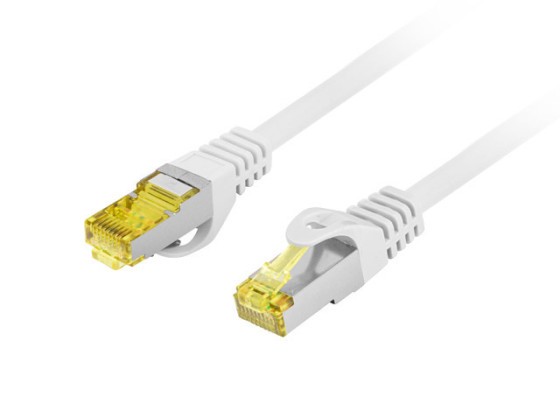 PATCHCORD CAT.6A S/FTP LSZH CU 15M GRIS FLUKE PASÓ LANBERG