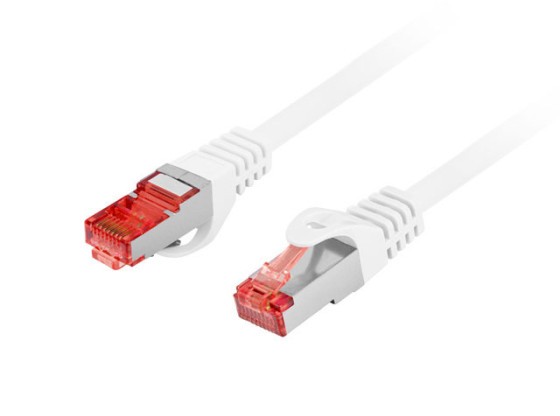 PATCHCORD CAT.6 S/FTP LSZH CU 10M BLANCO FLUKE PASÓ LANBERG