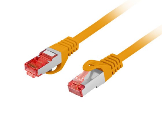 PATCHCORD CAT.6 S/FTP LSZH CU 10M NARANJA FLUKE PASÓ LANBERG