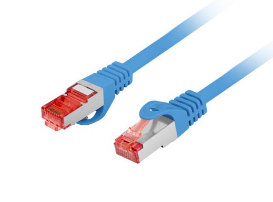 PATCHCORD CAT.6 S/FTP LSZH CU 3M AZUL FLUKE PASÓ LANBERG
