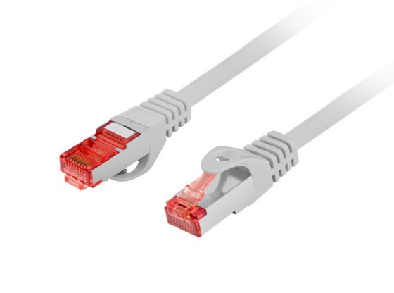 PATCHCORD CAT.6 S/FTP LSZH CU 15M GRIS FLUKE PASÓ LANBERG