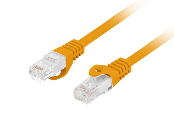 PATCHCORD CAT.6 UTP LSZH CU 1M NARANJA FLUKE PASÓ LANBERG