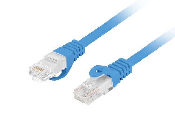 PATCHCORD CAT.6 UTP LSZH CU 0.25M AZUL FLUKE PASÓ LANBERG