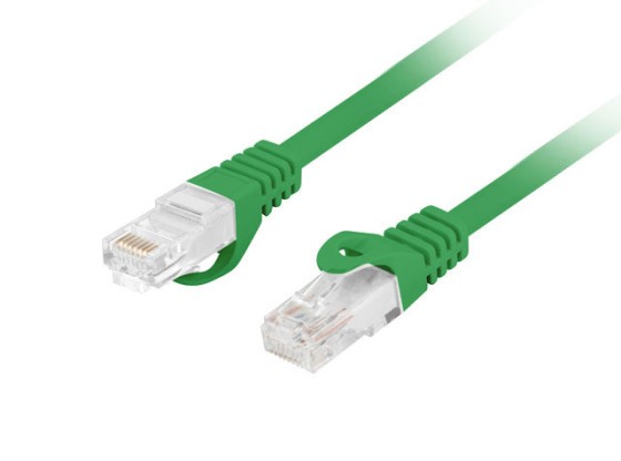 PATCHCORD CAT.6 UTP LSZH CU 20M VERDE FLUKE PASADO LANBERG