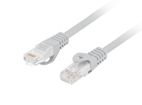 PATCHCORD CAT.6 UTP LSZH CU 20M GRIS FLUKE PASÓ LANBERG