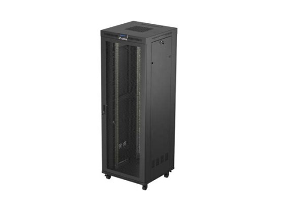 ARMARIO DE INSTALACIÓN EN RACK 19" 47U 800X800 LCD NEGRO PUERTA PERFORADA LANBERG (PAQUETE PLANO)