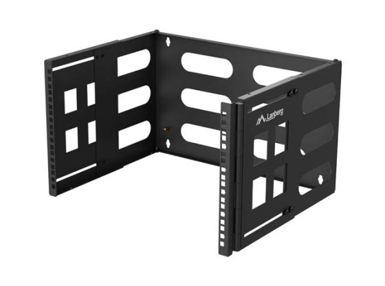 SOPORTE DE PARED RACK 19" 6U 497X400/240 NEGRO LANBERG