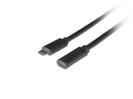 CABLE ALARGADOR USB-C M/F 3.1 1.5M NEGRO LANBERG