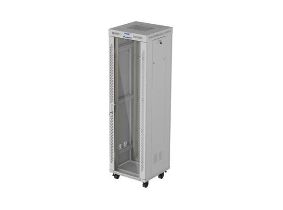 INSTALACIÓN ARMARIO RACK 19" 42U 600X600 GRIS PUERTA CRISTAL LCD LANBERG (FLAT PACK) V2