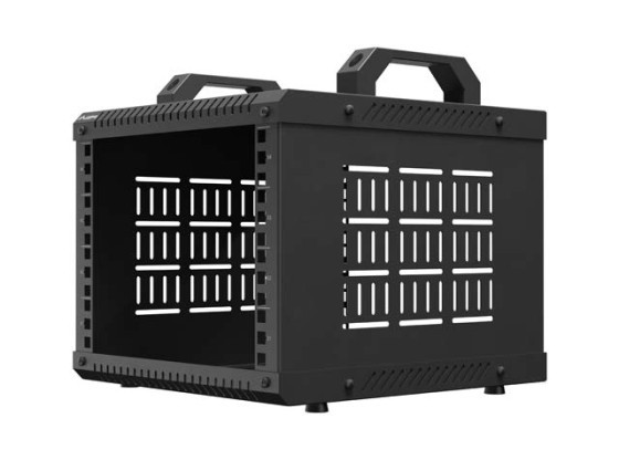 RACK ABIERTO DE 10", 4U, 280 × 300, NEGRO, LANBERG