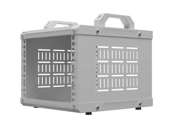 RACK ABIERTO DE 10", 4U, 280 × 300, GRIS, LANBERG