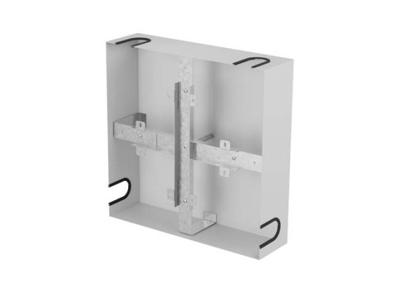 ESTRUCTURA DE RESERVA DE CABLES 400X400 GRIS LANBERG inform