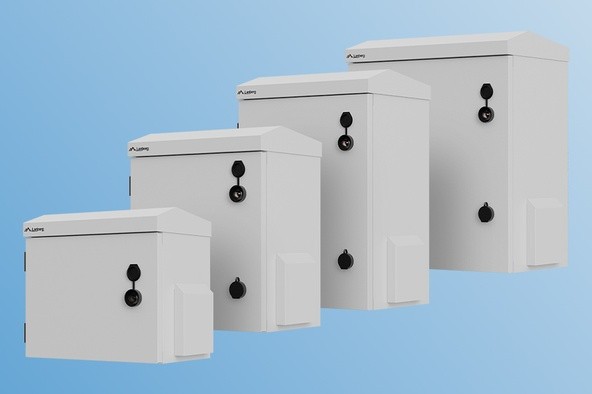 Diseño compacto, alta protección: nuevas cajas de rack herméticas de 10 pulgadas con clasificación IP55