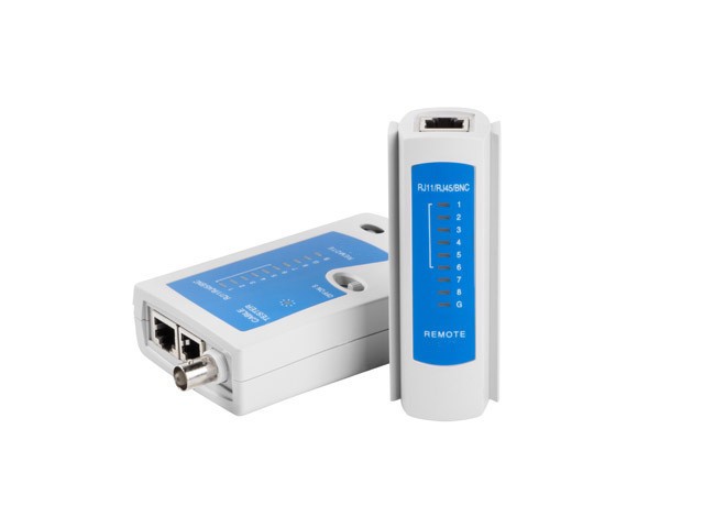 COMPROBADOR DE REDES LAN RJ45, RJ12, RJ11, CABLE COAXIAL LANBERG