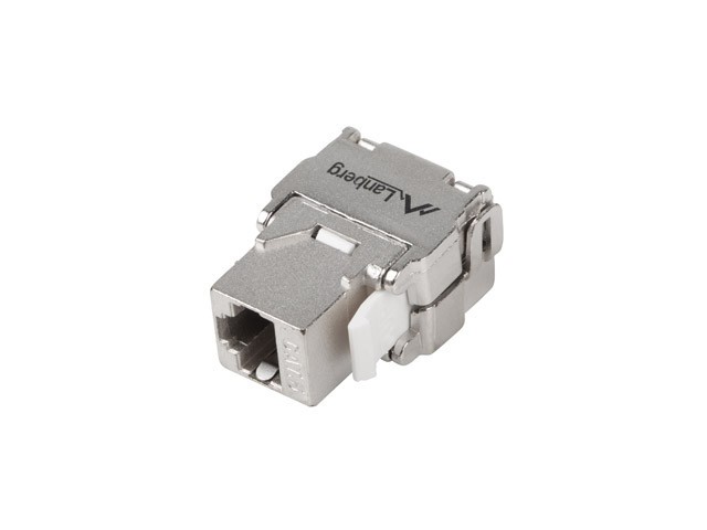 MÓDULO KEYSTONE TOOLLESS RJ45->LSA CAT.6 FTP 180° LANBERG