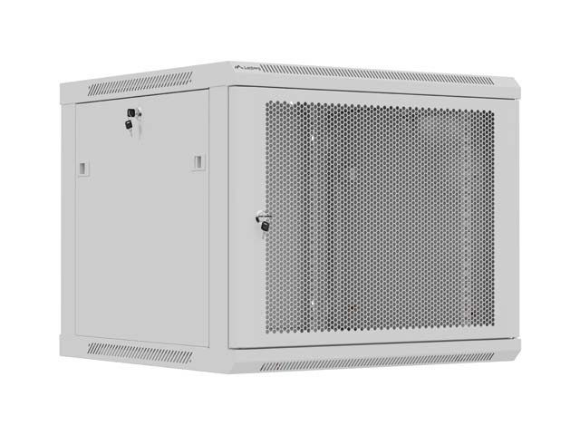 RACK DE INSTALACIÓN 19" 9U 600X600 GRIS PUERTA PERFORADA LANBERG (PAQUETE PLANO)